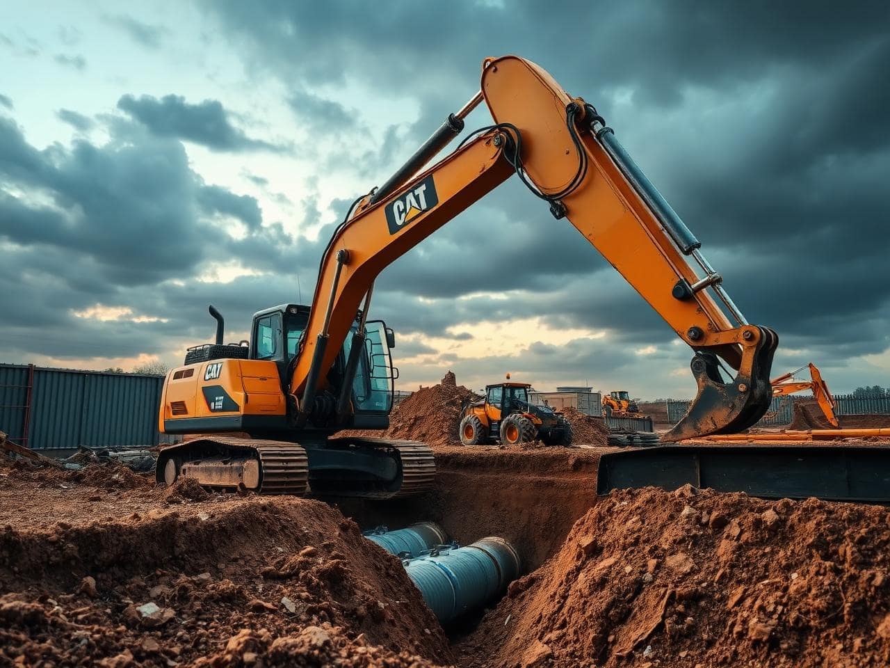 Pre-purchase culvert survey on a Bradford development plot